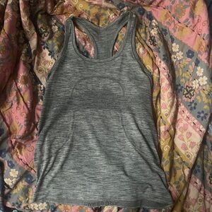 Lululemon Athletica Swiftly Gray Tank Top
